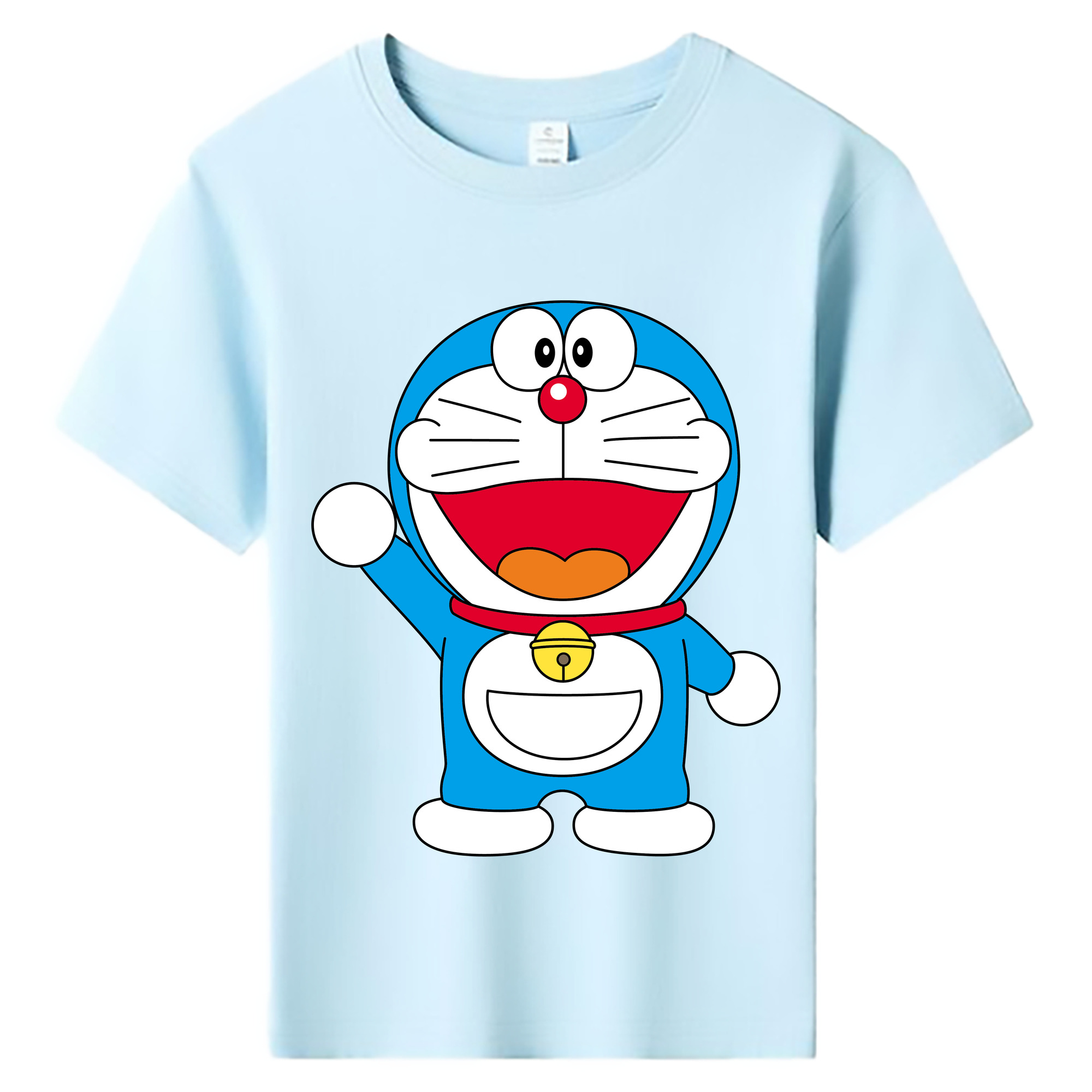 （画像用） ドラえもん Doraemon 綿100％キッズTシャツ（フロントプリント）